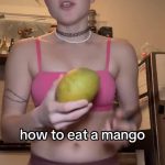 CeCe Cat Shows You How to Eat a Mango