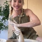 Haven gives tips on centering and molding clay
