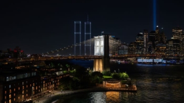 Drones Remembering 9/11